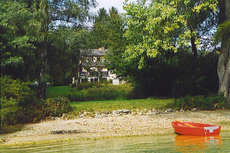 Ferienhaus Haus Am Ufer ガイエンホーフェン エクステリア 写真
